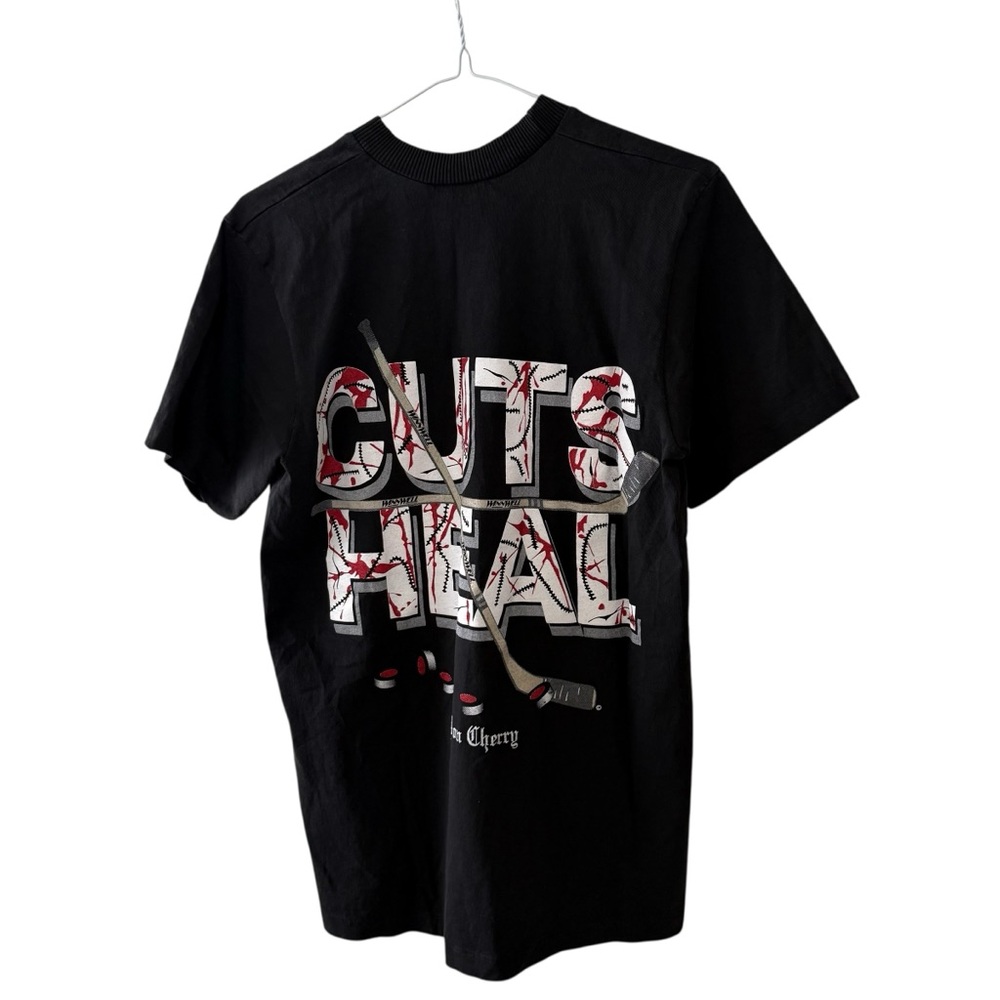 Don Cherry Vintage 90s Cuts Heal Men Small T Shirt Single Stitch Made in Canada